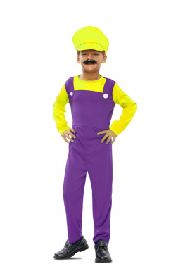 Fato de encanador amarelo para menino