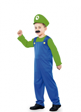 Green Plumber Costume for Boys