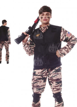 Special Forces costume with harness for men