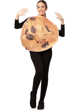 Fato de biscoito para adulto