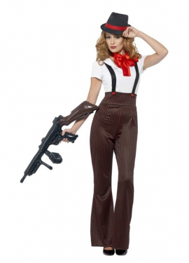 Stylish Gangster Costume for women