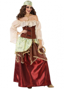 Gypsy Fortune Teller Costume for Women