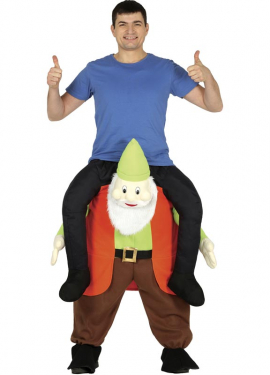 Fato de ombro de gnomo para adulto