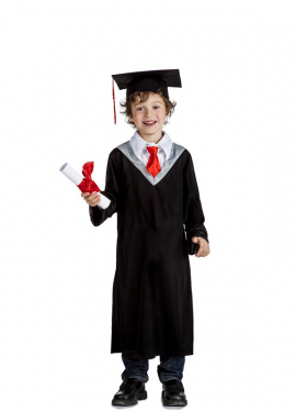 Fato de pós-graduação para criança