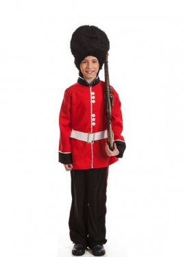 Fato de guarda inglês para menino