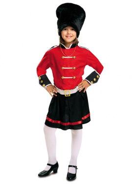 Fato de guarda inglesa para menina