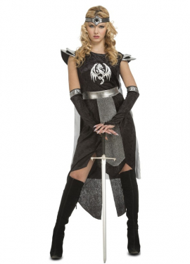 Medieval Dragon Warrior Costume for women