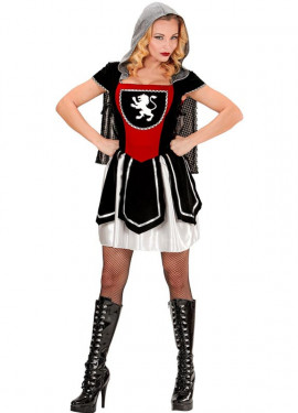 Royal Warrior Costume Women's Hooded Dress