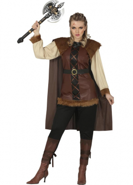 Fato de guerreiro viking para mulheres