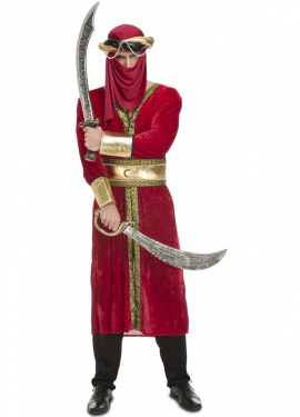 Fato de guerreiro árabe para homem