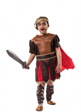 Fato de guerreiro romano para menino