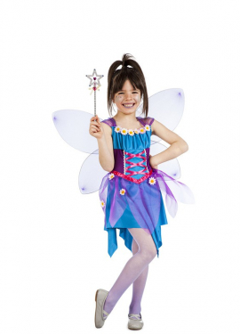 Fato de Fada Azul para menina