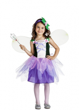 Fato de fada flor para menina