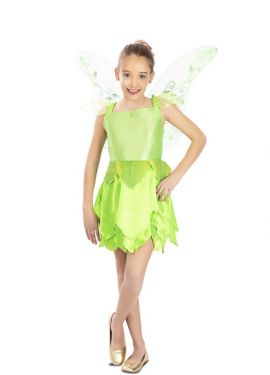 Fato de fada verde para menina