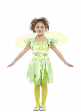Fato de Fada Verde para menina