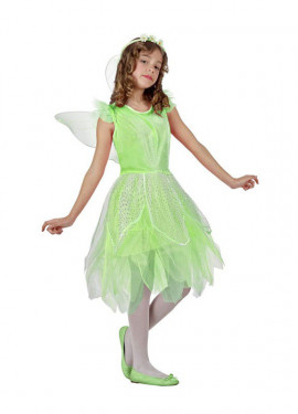 Green Fairy Costume for Girls