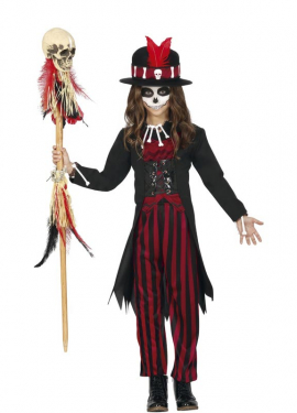 Voodoo Sorceress Costume for Girls