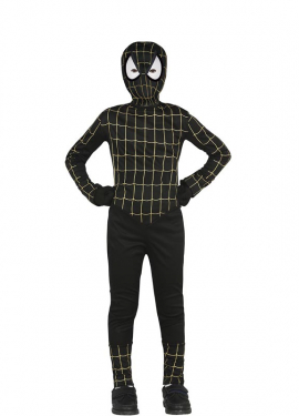 Fato de Dark Spider Hero para menino