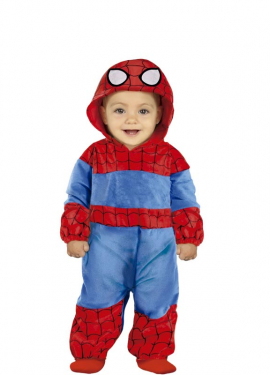 Fantasia de herói bebê aranha