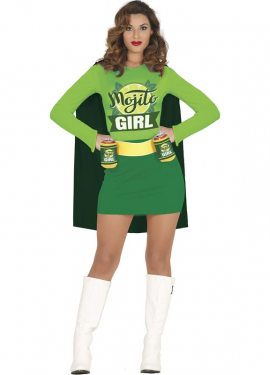 Fato de Mojito Heroína com capa para mulher