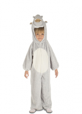 Fato de hipopótamo para crianças