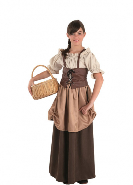 Hortelana costume for girl