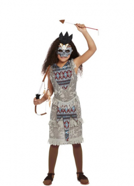 Fato cinza escuro da Índia para uma garota