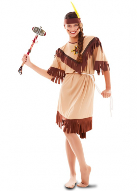 Fato de totem indiano para mulher