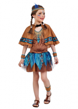 Fato de tutu indiano com capelão para menina