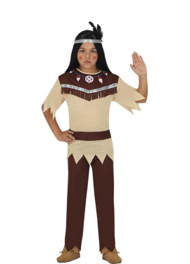 Fato de Cherokee indiano para crianças