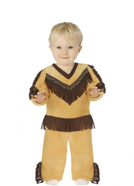 Fato de franja indiana para bebé