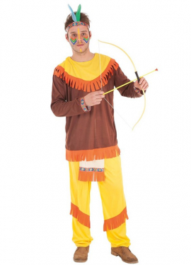 Indian costume with fringes for men