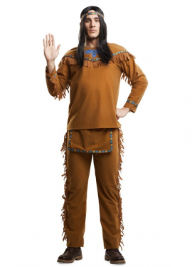Indian costume with fringes for men
