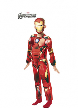 Iron Man Deluxe Costume for Boys