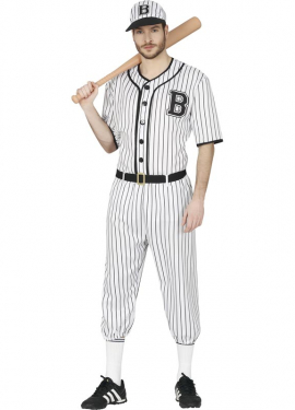 Baseball Player Costume for Men