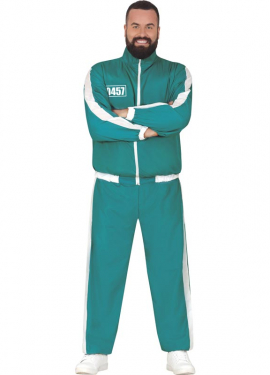 Fato de Squid Game Player para homem