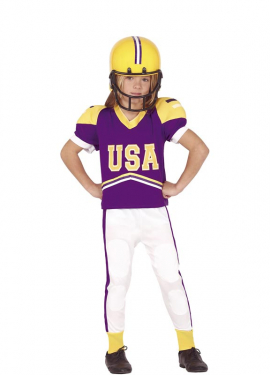 American Football Player Costume for children