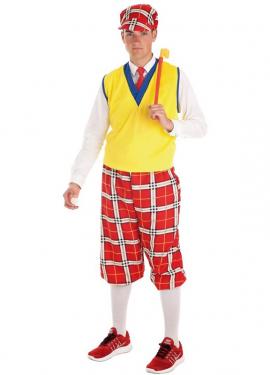 Fato de jogador de golfe masculino