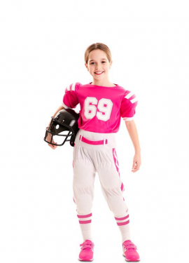 American Football Player Costume for Girls