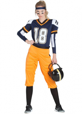 Rugby Player Costume for Women