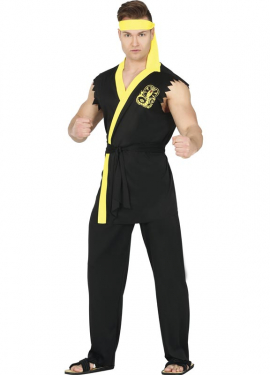 Black Karate Costume for Men