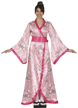Fantasia de quimono japonês para mulheres