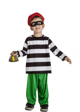 Masked Thief Costume for Child and Baby