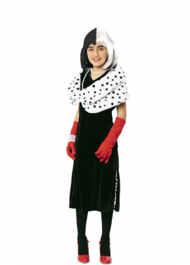 Lady Dalmatian costume for girls