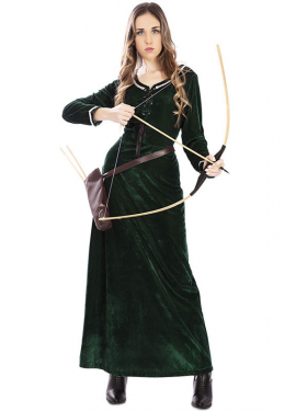 Fato de Lady Marian Robin Hood para mulher