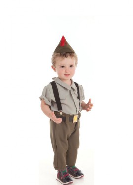 Fato de legionário para bebês