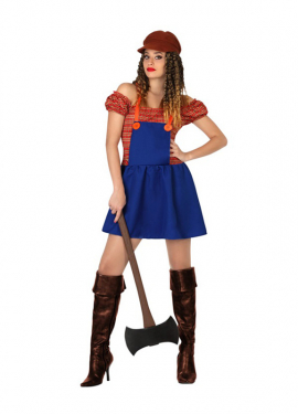 Fato de lenhador para mulher