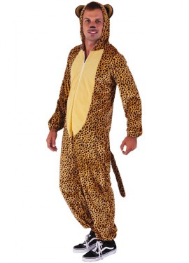 Fato de leopardo para adulto