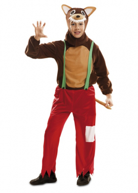 Fato de lobo feroz para menino