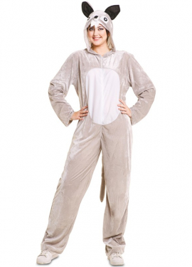 Fato de lobo para adulto